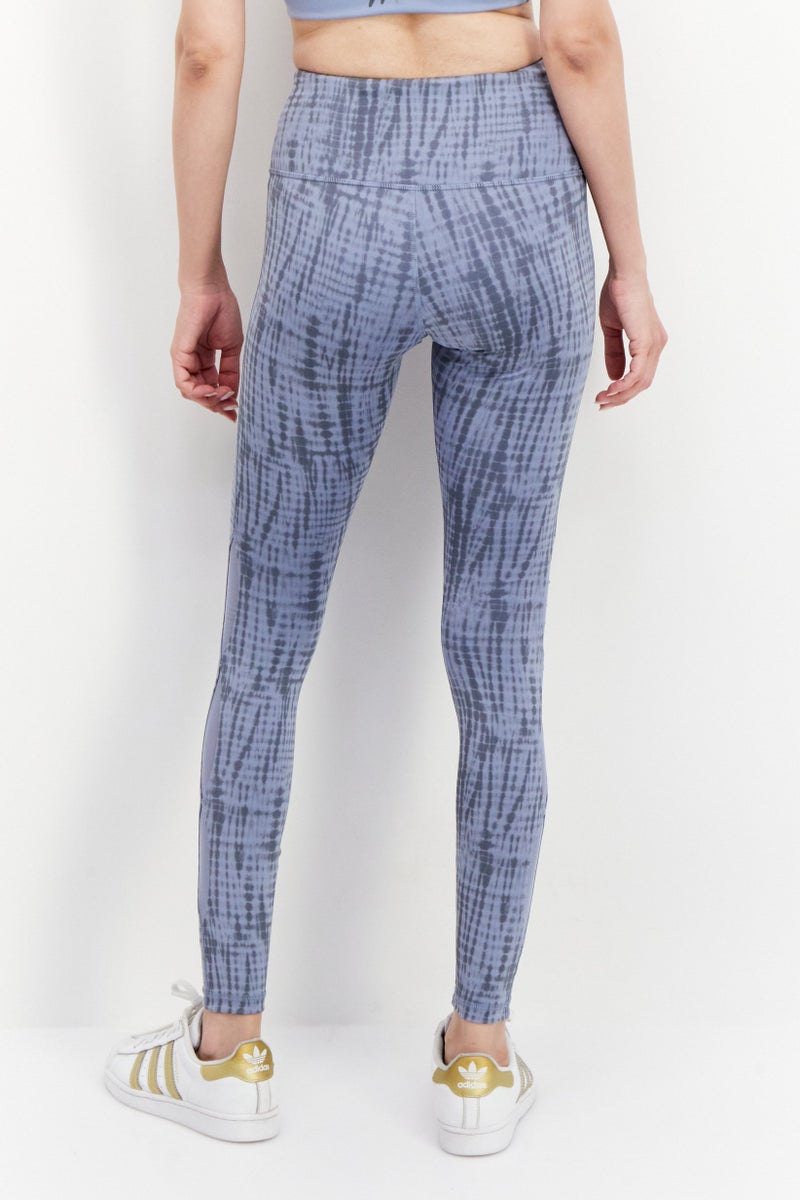 PUMA Women Sportswear Fit Tie Dye Training Leggings, Slate Blue - Image 2